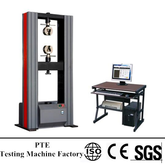 WEW-Serie Computer-Display-hydraulische Servo-Universal-Zugprüfmaschine Preis