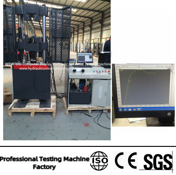 Electro-Hydraulic Servo Universal Testing Machine 600 kN