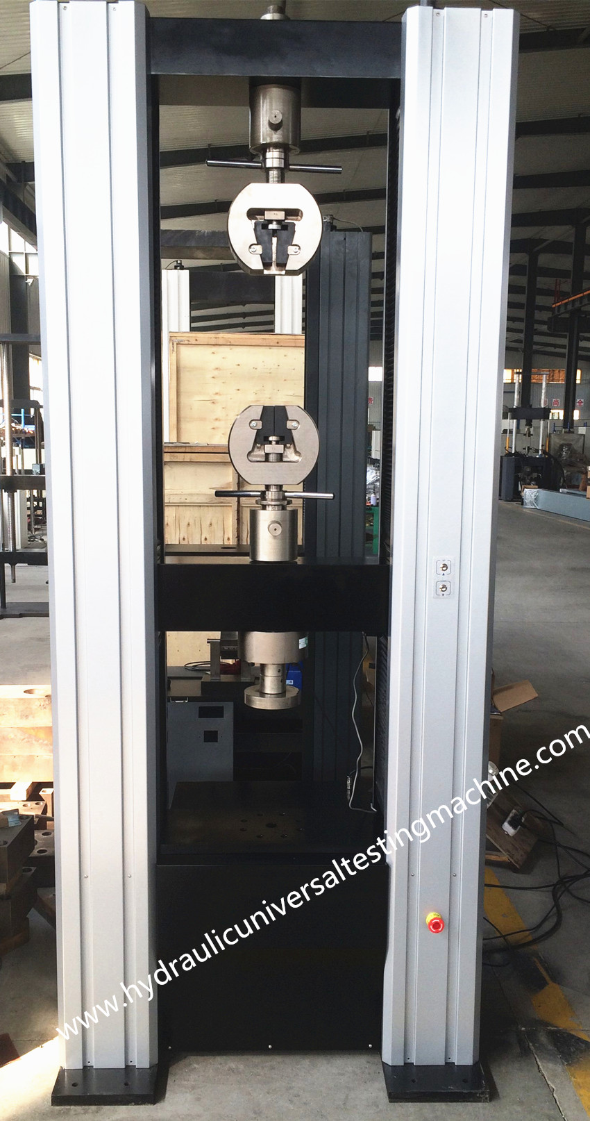 300KN Hydraulic Universal Testing Machine dengan auto kalibrasi GB / T228-2002